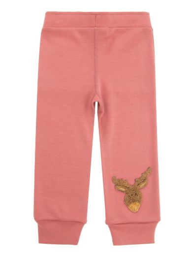 Bilde av WoolLand Høvringen pants baby girl Burned Rose